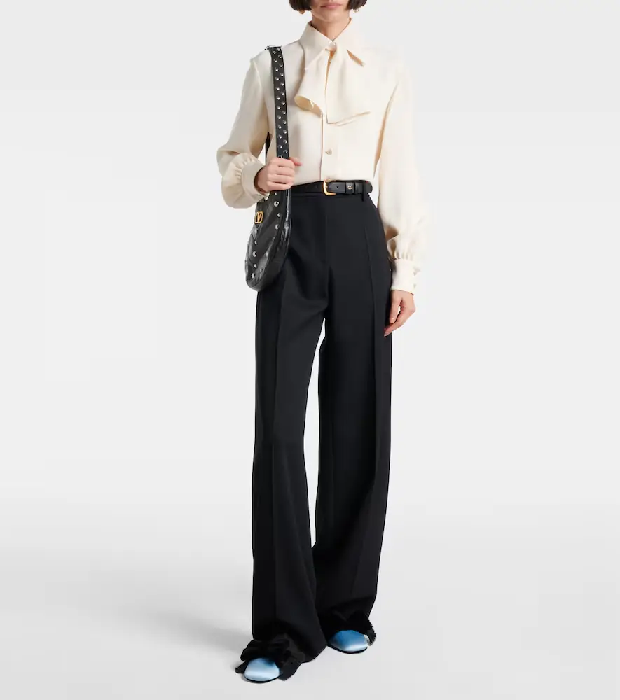 Valentino Garavani Reinette bow-detail satin mules | Thumbnail 5 Valentino Garavani Reinette bow-detail satin mules | Thumbnail 5