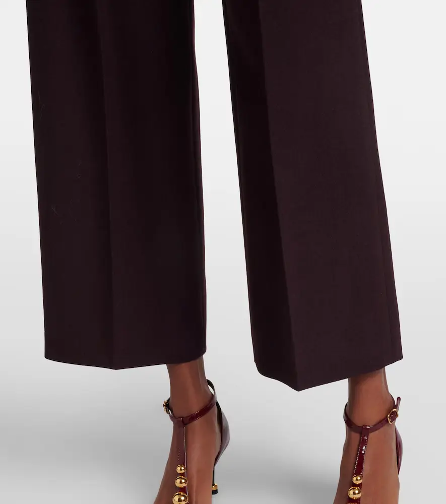 Chloe Chloé High-rise virgin wool wide-leg pants | Thumbnail 3
