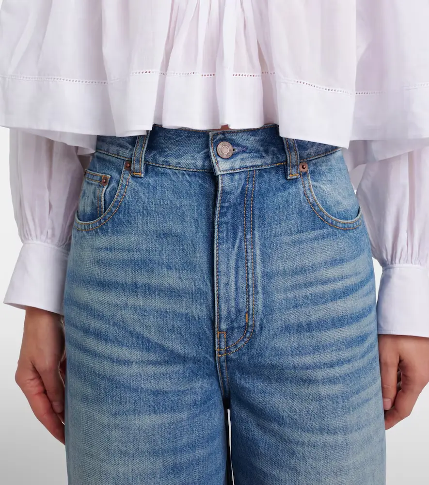 Chloe Chloé High-rise wide-leg jeans | Thumbnail 5 Chloe Chloé High-rise wide-leg jeans | Thumbnail 5