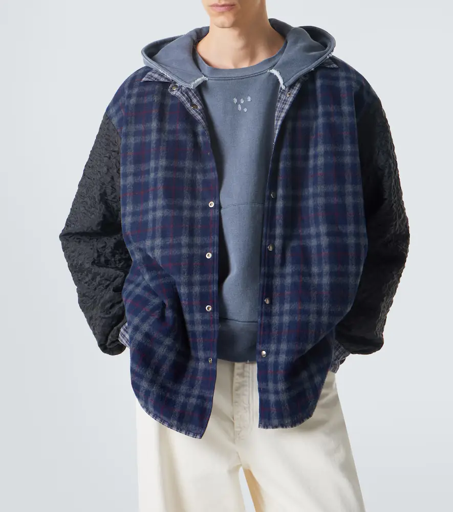 Maison Margiela Padded reversible overshirt | Thumbnail 3 Maison Margiela Padded reversible overshirt | Thumbnail 3