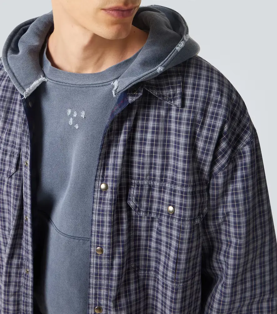 Maison Margiela Padded reversible overshirt | Thumbnail 6 Maison Margiela Padded reversible overshirt | Thumbnail 6
