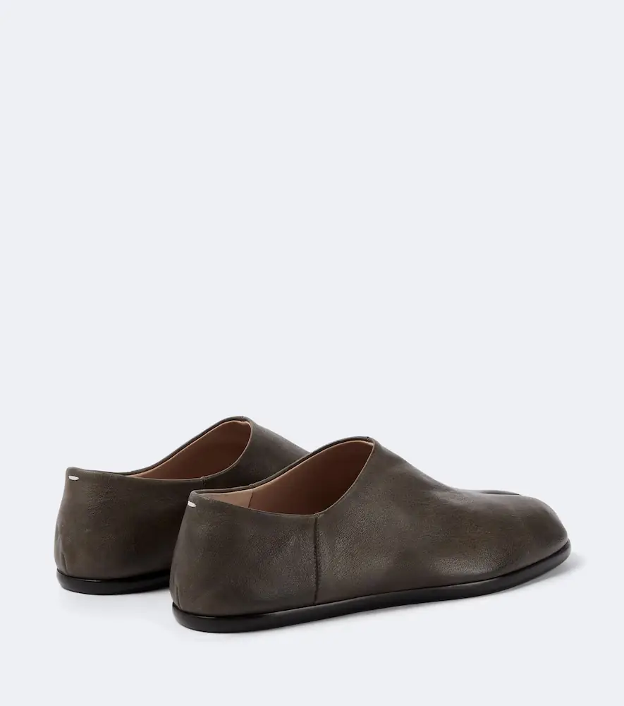 Maison Margiela Tabi leather slip-on shoes | Thumbnail 2