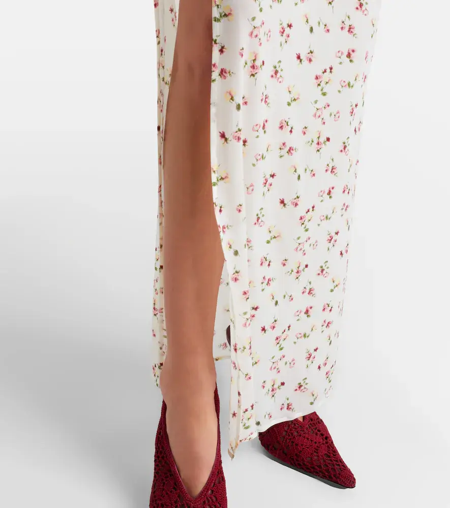 Magda Butrym Floral ruched strapless maxi dress | Thumbnail 3 Magda Butrym Floral ruched strapless maxi dress | Thumbnail 3