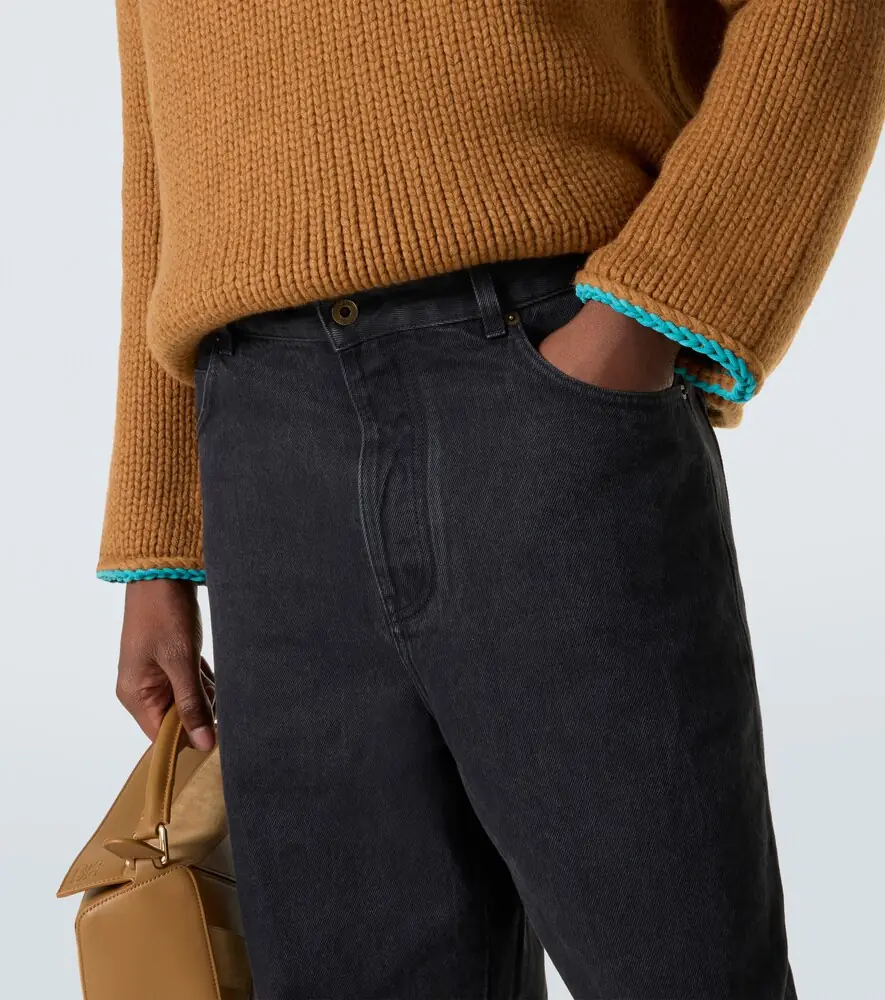 Loewe Anagram wide-leg jeans | Thumbnail 4 Loewe Anagram wide-leg jeans | Thumbnail 4