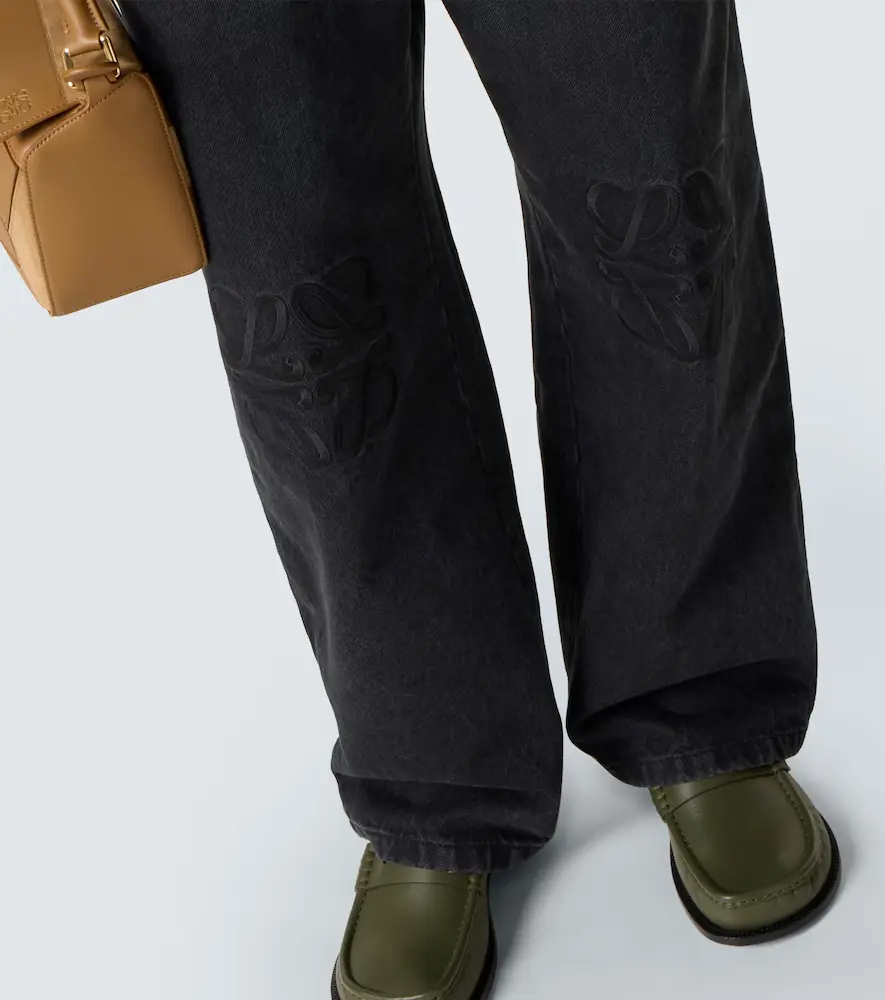 Loewe Anagram wide-leg jeans | Thumbnail 6 Loewe Anagram wide-leg jeans | Thumbnail 6
