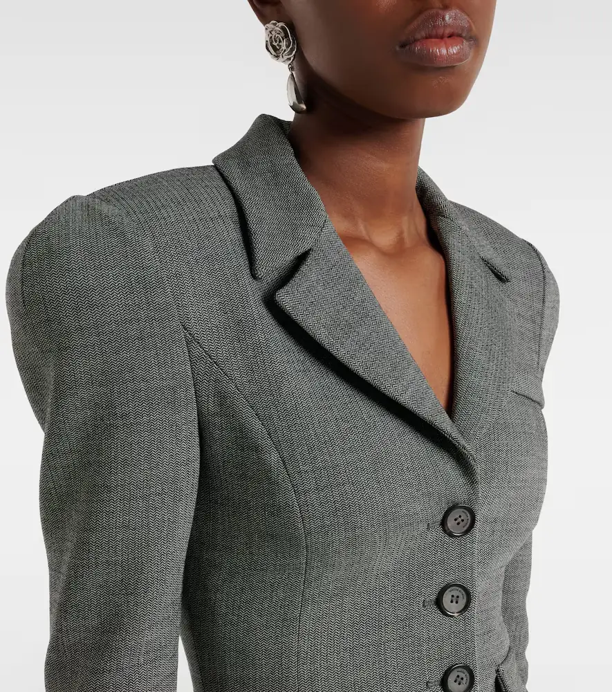 Magda Butrym Wool-blend blazer | Thumbnail 4 Magda Butrym Wool-blend blazer | Thumbnail 4