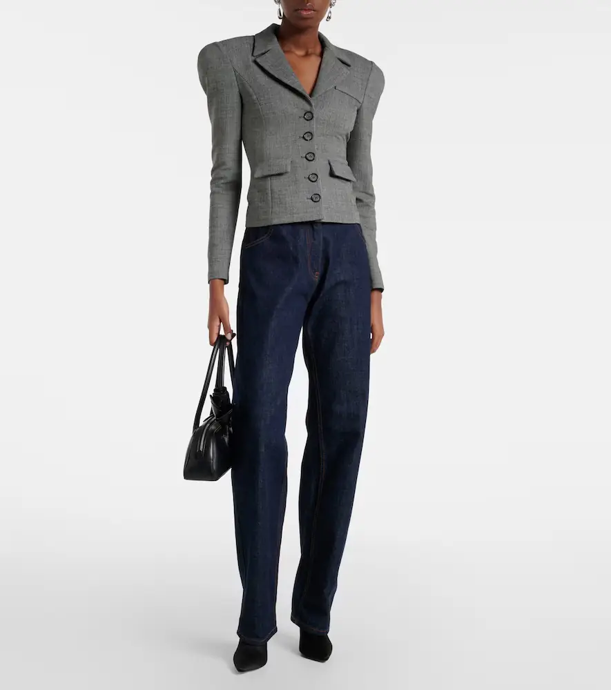Magda Butrym Wool-blend blazer | Thumbnail 6 Magda Butrym Wool-blend blazer | Thumbnail 6