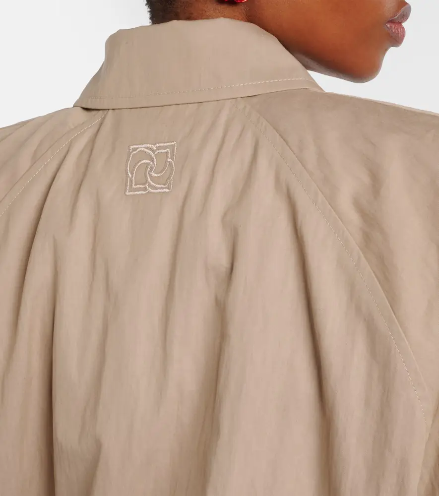 Magda Butrym Cotton-blend blouson jacket | Thumbnail 2 Magda Butrym Cotton-blend blouson jacket | Thumbnail 2