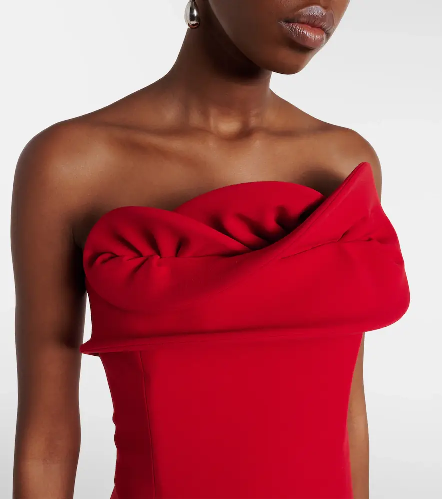 Magda Butrym Wool-blend bustier dress | Thumbnail 4 Magda Butrym Wool-blend bustier dress | Thumbnail 4
