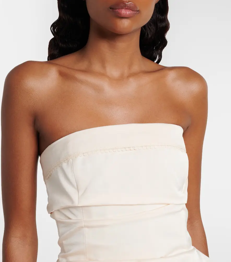 Magda Butrym Cotton and silk corset dress | Thumbnail 2 Magda Butrym Cotton and silk corset dress | Thumbnail 2