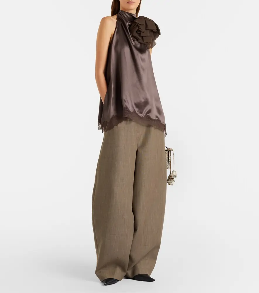 Magda Butrym Wool barrel-leg pants | Thumbnail 2