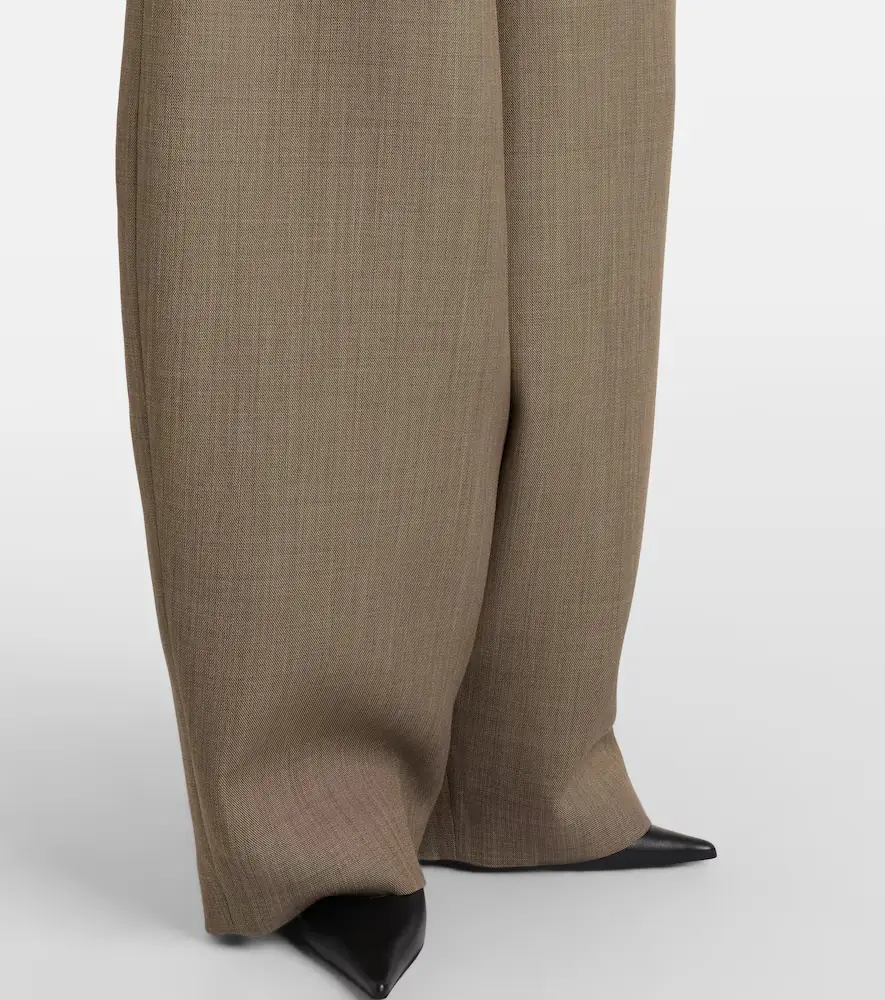 Magda Butrym Wool barrel-leg pants | Thumbnail 3