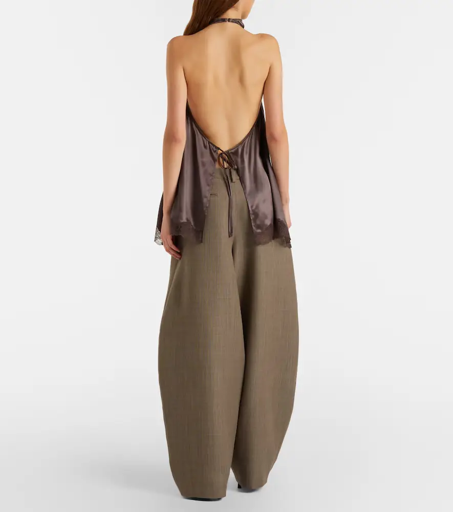 Magda Butrym Wool barrel-leg pants | Thumbnail 6