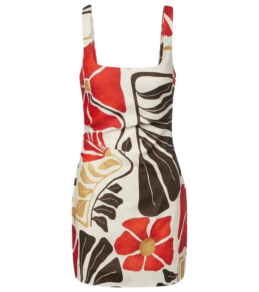 SIR Julietta floral linen minidress | Image 1 SIR Julietta floral linen minidress | Image 1