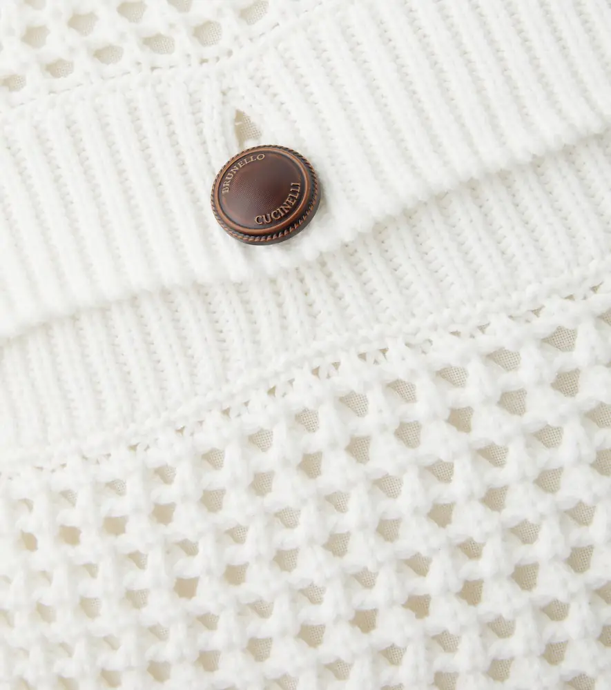 Brunello Cucinelli Cotton-blend cushion | Thumbnail 2