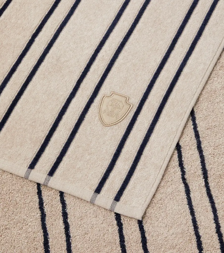 Brunello Cucinelli Striped cotton terry towel | Thumbnail 5