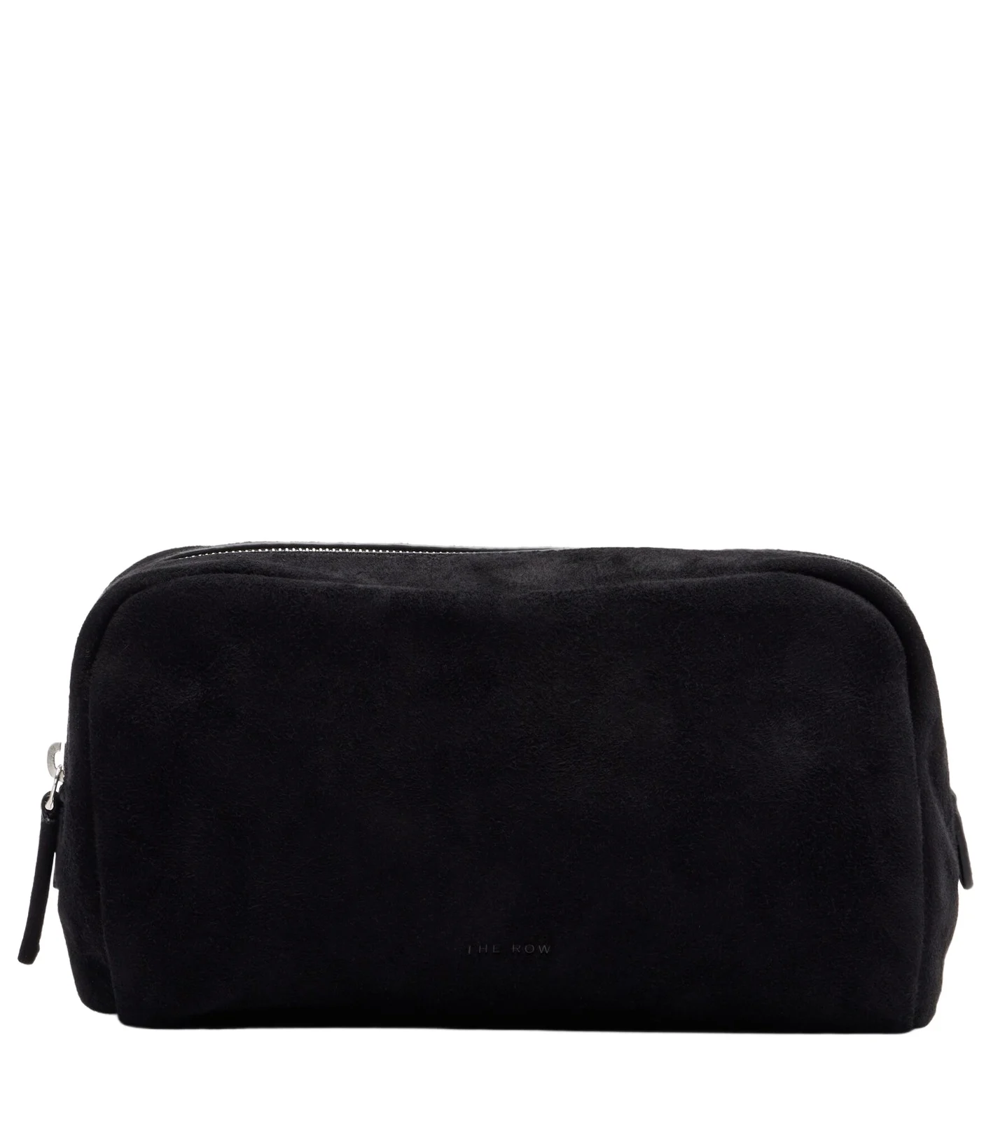 The Row Astra Small suede pouch