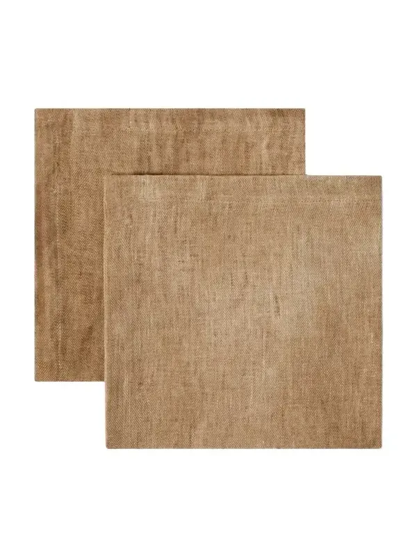 The House of Lyria Alfeo set of 2 linen napkins