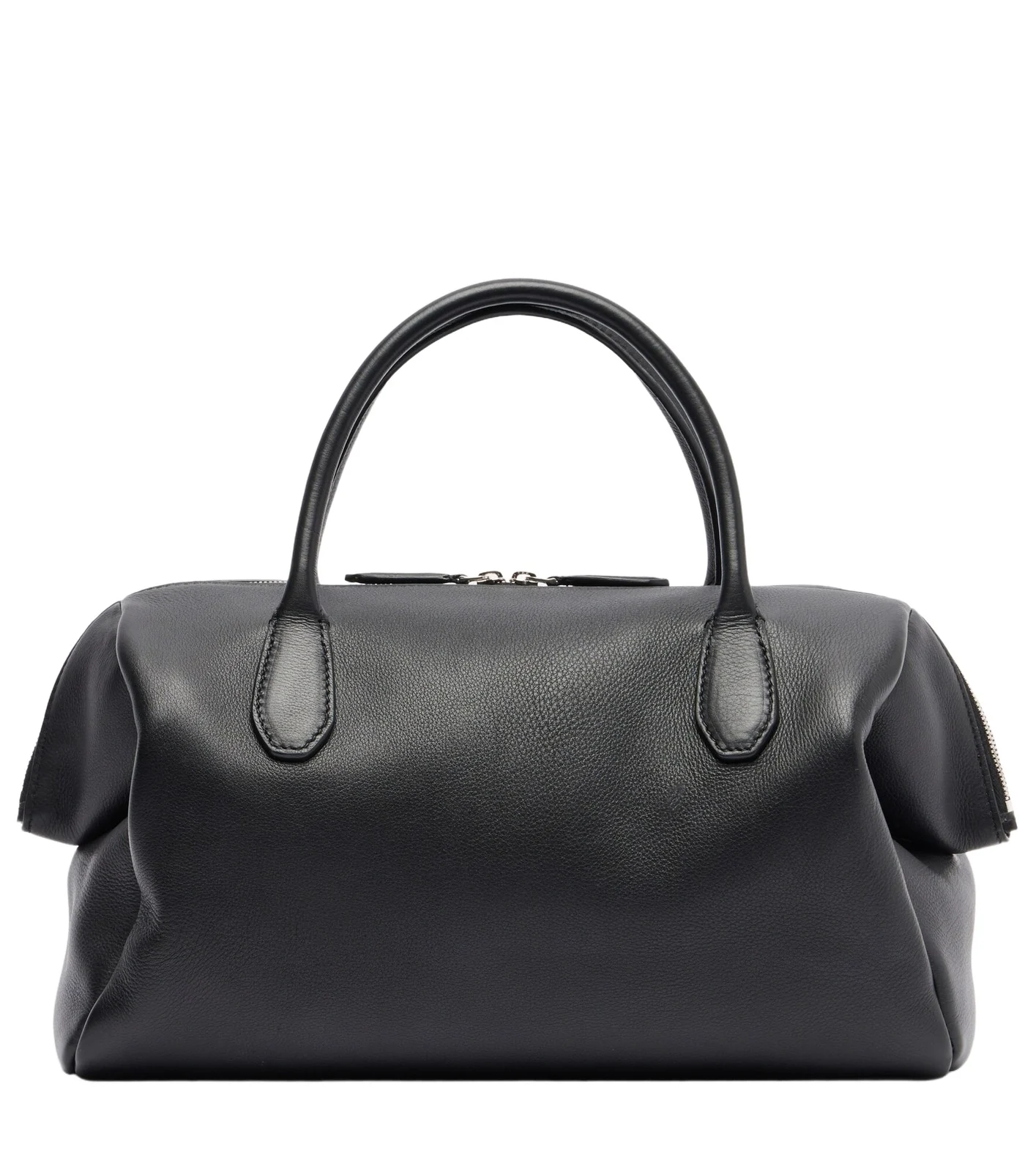 The Row Faye leather top-handle bag