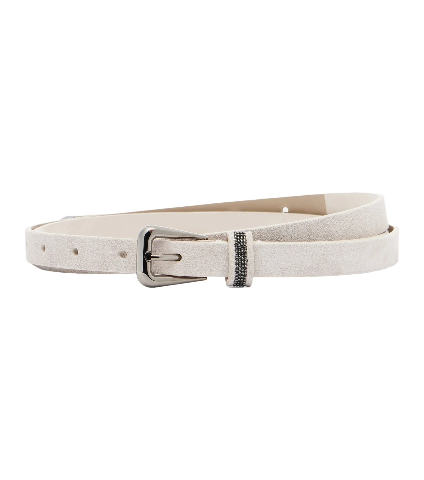 Monili suede belt