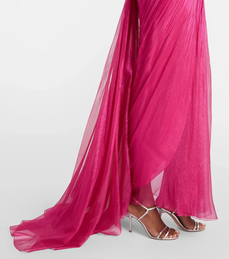 Maria Lucia Hohan Lupita draped silk gown | Thumbnail 5 Maria Lucia Hohan Lupita draped silk gown | Thumbnail 5
