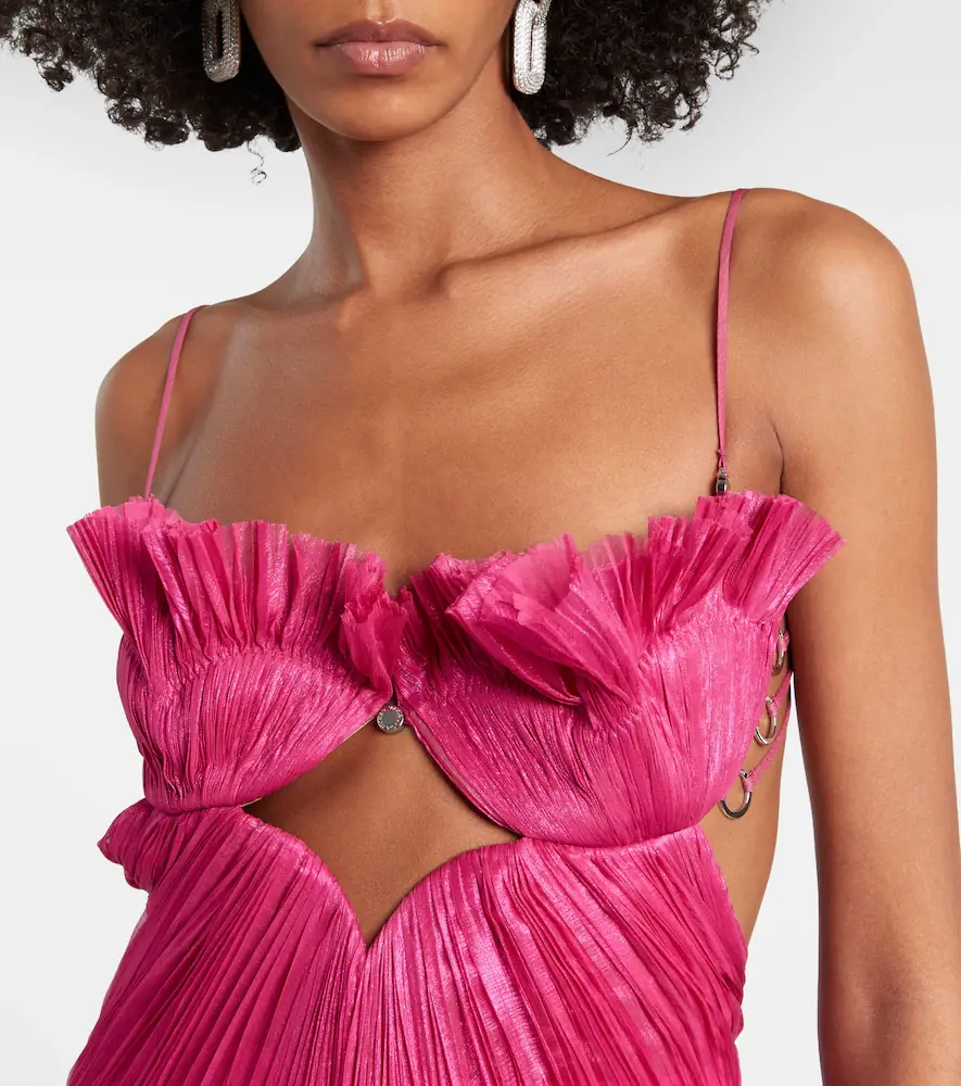 Maria Lucia Hohan Lupita draped silk gown | Thumbnail 6 Maria Lucia Hohan Lupita draped silk gown | Thumbnail 6