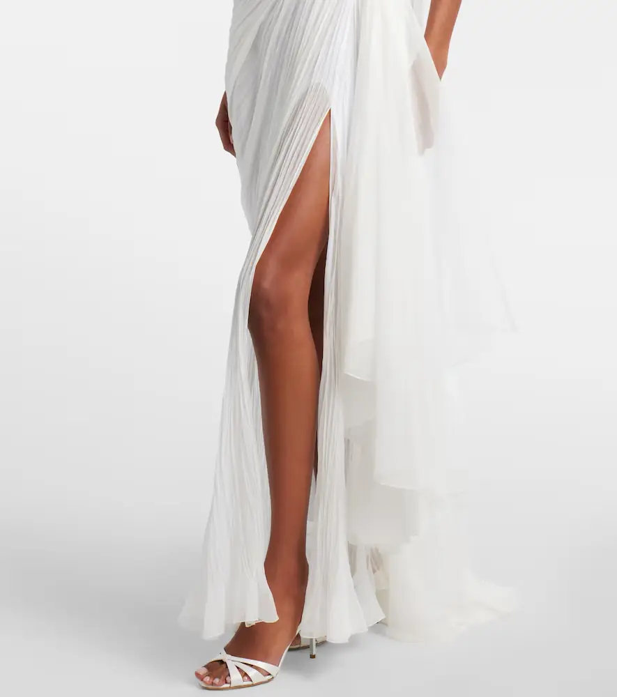 Maria Lucia Hohan Bridal Dalia silk gown | Thumbnail 3 Maria Lucia Hohan Bridal Dalia silk gown | Thumbnail 3