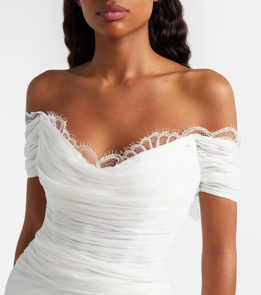 Maria Lucia Hohan Bridal Dalia silk gown | Thumbnail 4 Maria Lucia Hohan Bridal Dalia silk gown | Thumbnail 4