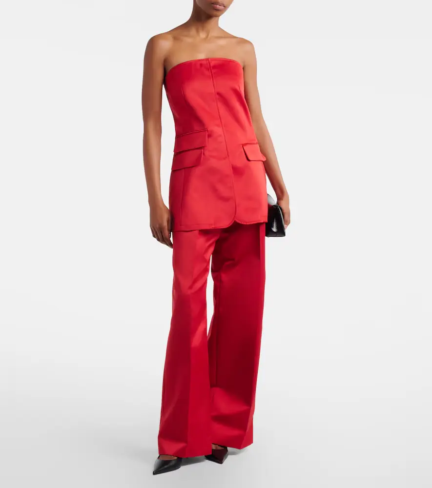 The Frankie Shop Luma satin top | Thumbnail 3 The Frankie Shop Luma satin top | Thumbnail 3