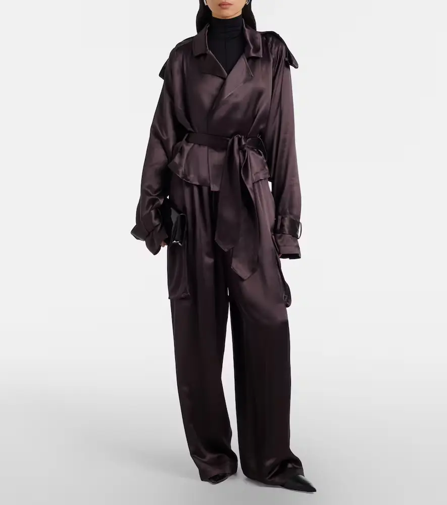 The Frankie Shop Delny satin cargo pants | Thumbnail 6 The Frankie Shop Delny satin cargo pants | Thumbnail 6
