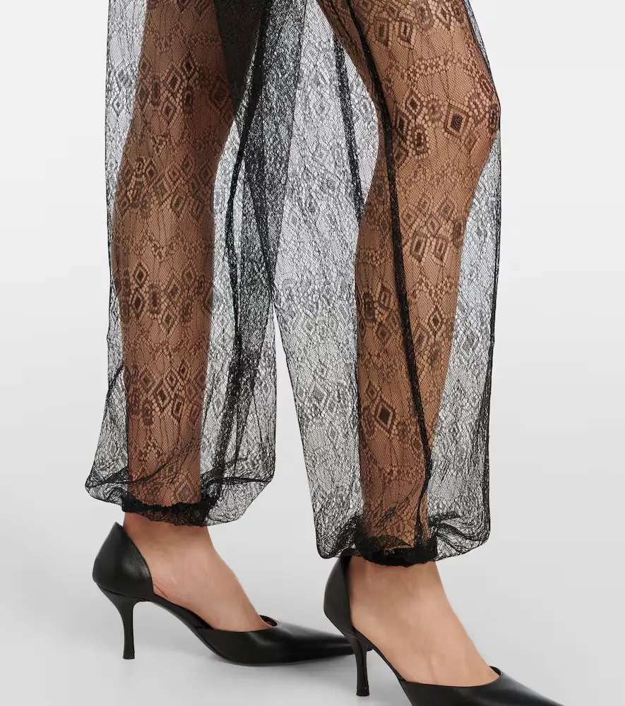 The Frankie Shop Orissa sheer wide-leg pants | Thumbnail 2