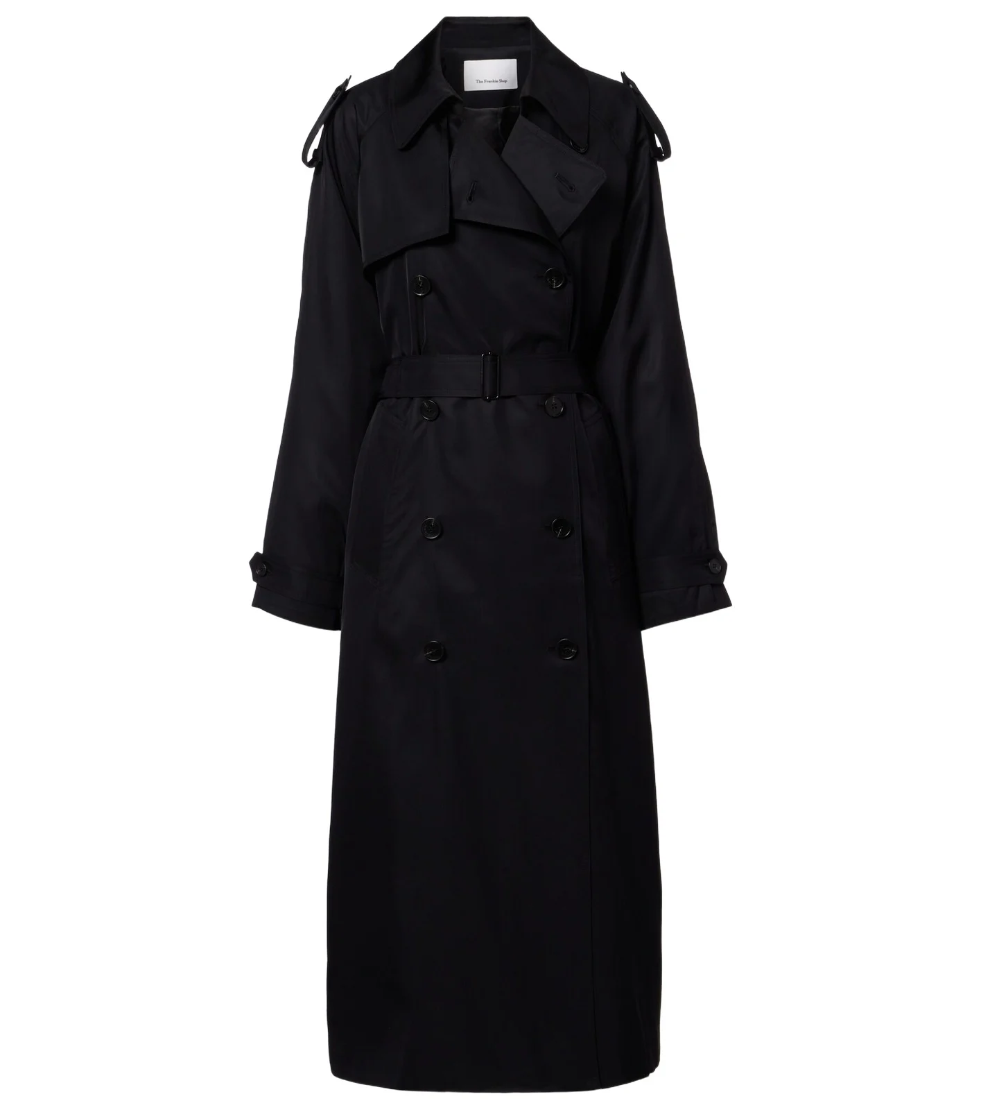 Veyron double-breasted twill trench coat Veyron double-breasted twill trench coat