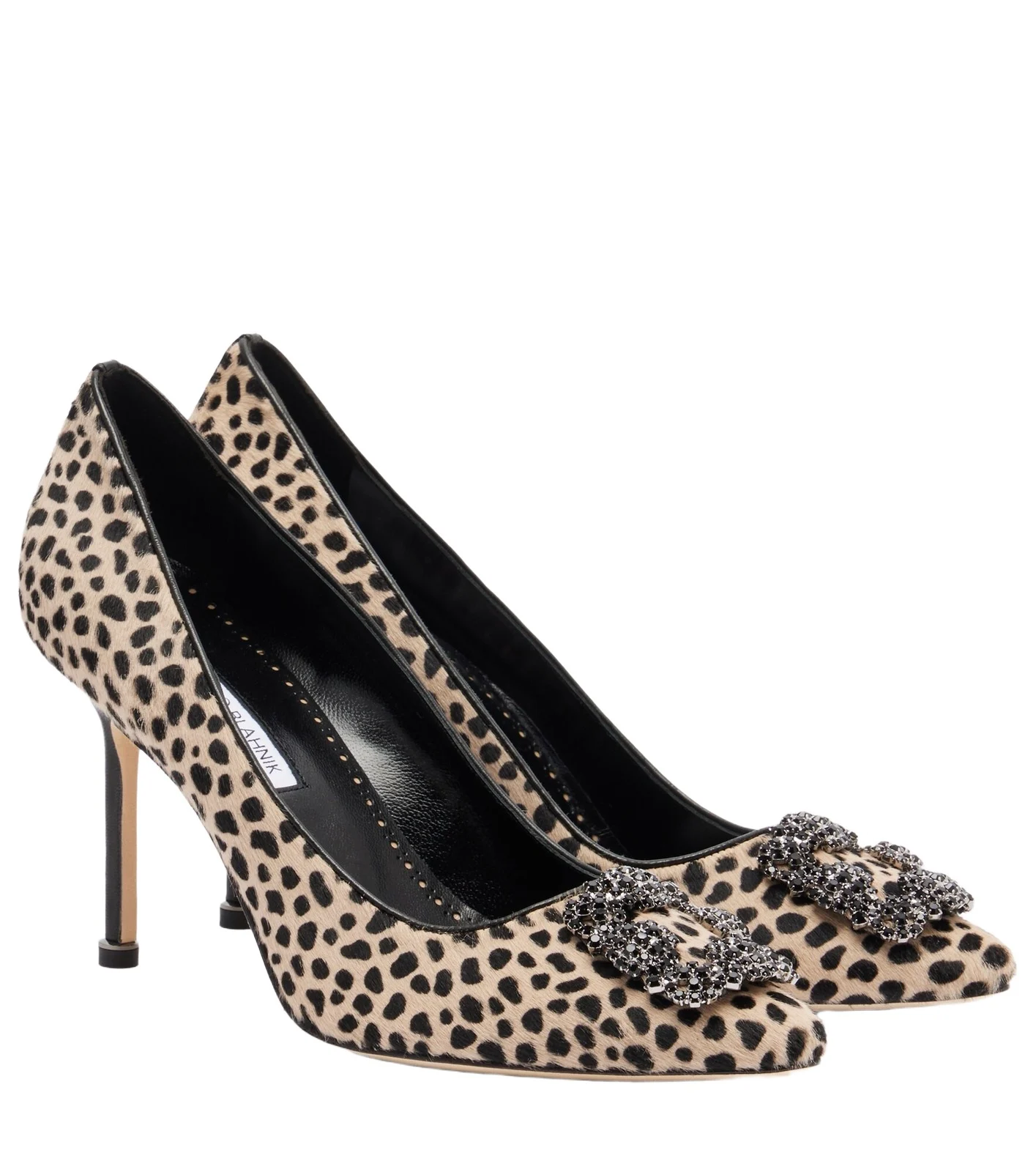 Hangisi 90 leopard-print calf hair pumps Hangisi 90 leopard-print calf hair pumps