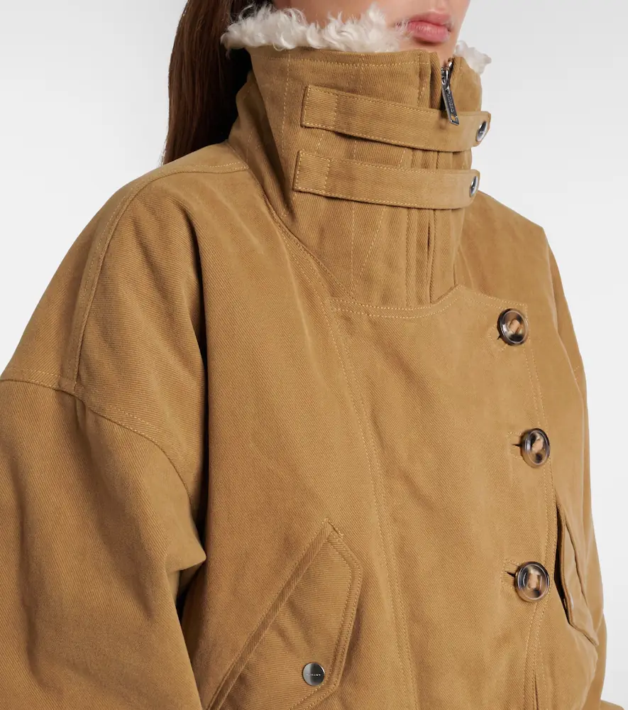 Marant Étoile Oana cotton twill jacket | Thumbnail 2 Marant Étoile Oana cotton twill jacket | Thumbnail 2