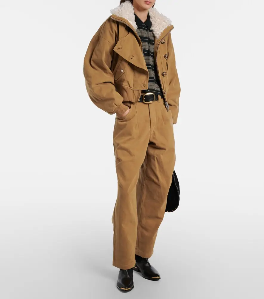 Marant Étoile Oana cotton twill jacket | Thumbnail 3 Marant Étoile Oana cotton twill jacket | Thumbnail 3