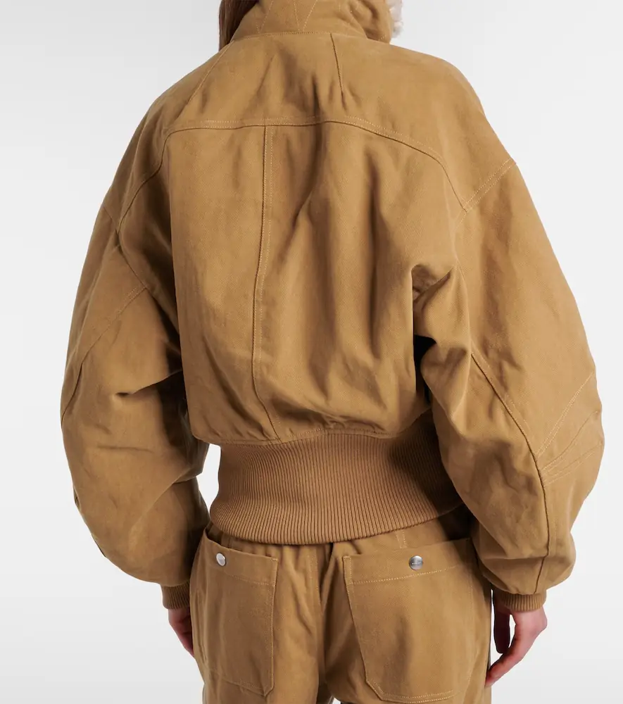 Marant Étoile Oana cotton twill jacket | Thumbnail 5 Marant Étoile Oana cotton twill jacket | Thumbnail 5