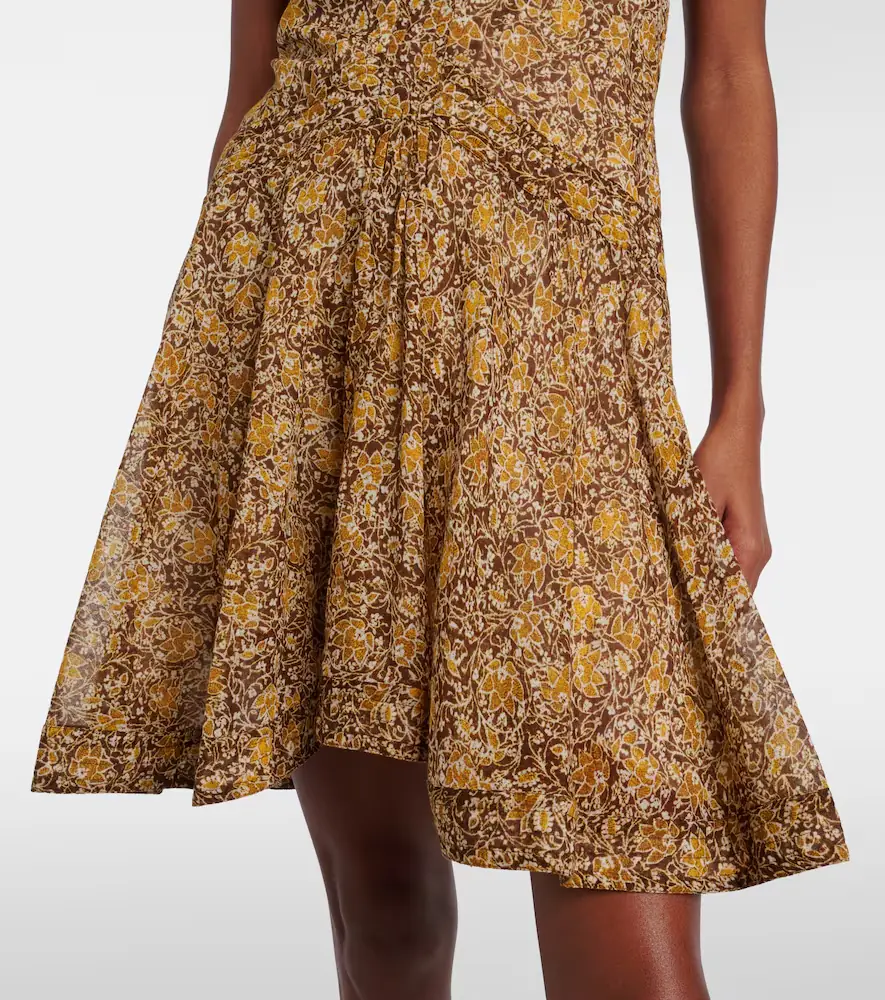 Marant Étoile Danielle floral cotton voile minidress | Thumbnail 2