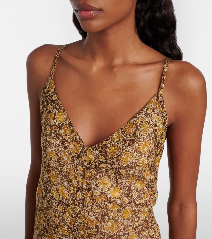 Marant Étoile Danielle floral cotton voile minidress | Thumbnail 3