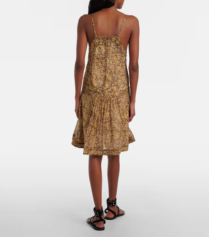Marant Étoile Danielle floral cotton voile minidress | Thumbnail 4