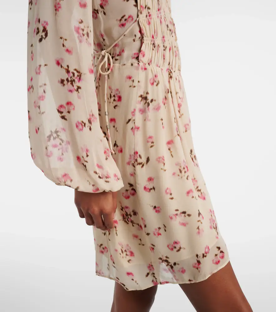 Marant Étoile Loriena floral muslin minidress | Thumbnail 6
