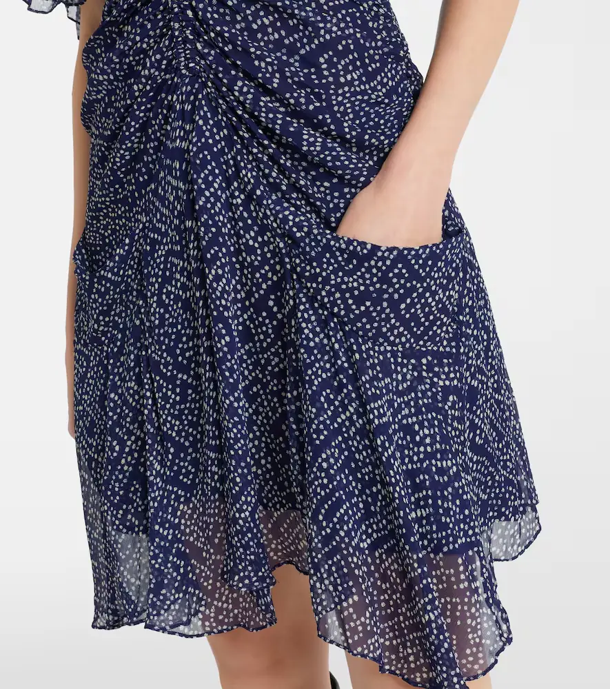 Marant Étoile Vivienne printed muslin minidress | Thumbnail 4 Marant Étoile Vivienne printed muslin minidress | Thumbnail 4