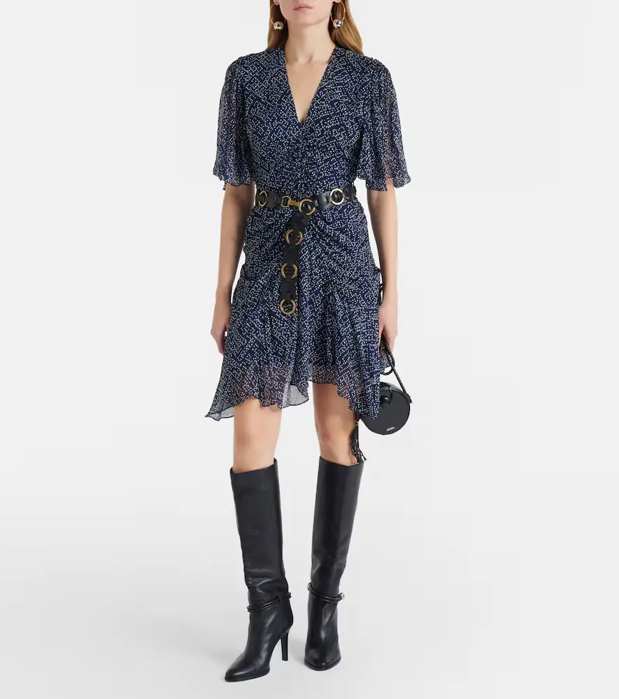 Marant Étoile Vivienne printed muslin minidress | Thumbnail 5 Marant Étoile Vivienne printed muslin minidress | Thumbnail 5