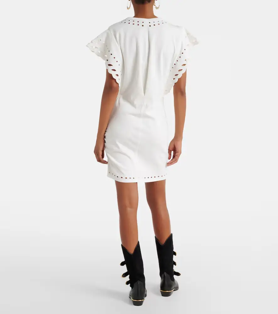 Marant Étoile Orlane embroidered cotton minidress | Thumbnail 2