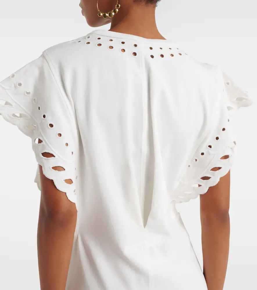 Marant Étoile Orlane embroidered cotton minidress | Thumbnail 4