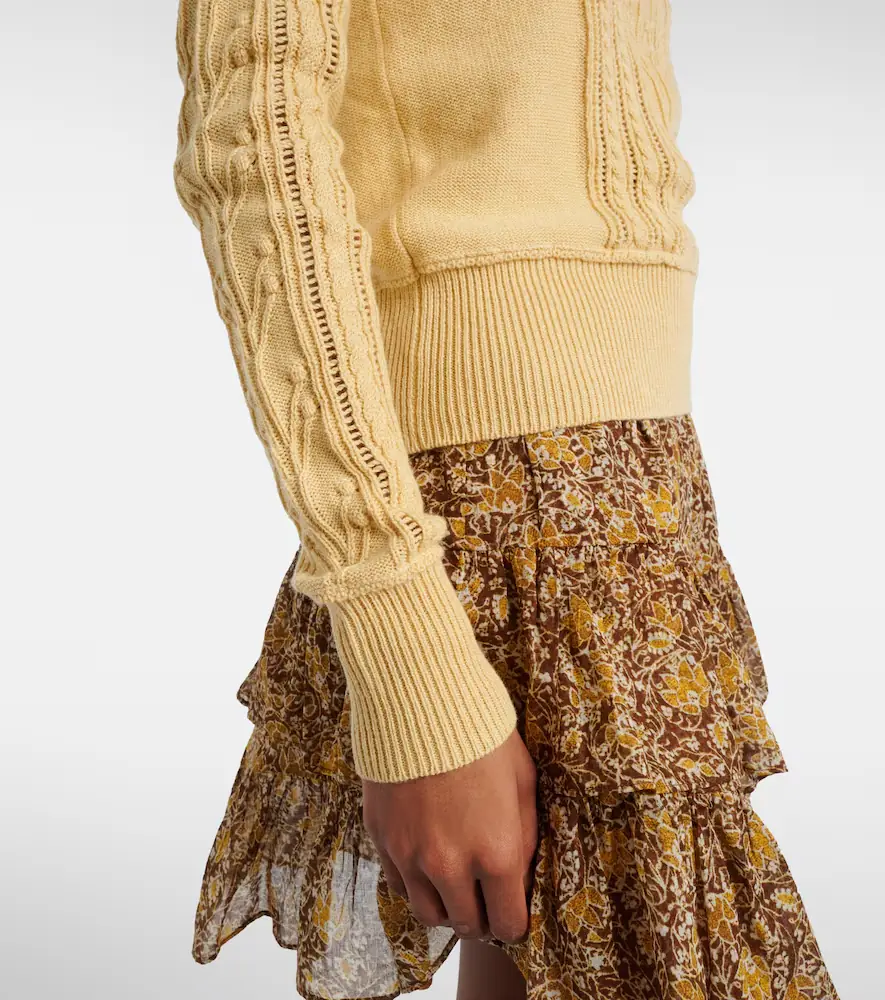 Marant Étoile Kalyn cotton and wool sweater | Thumbnail 3