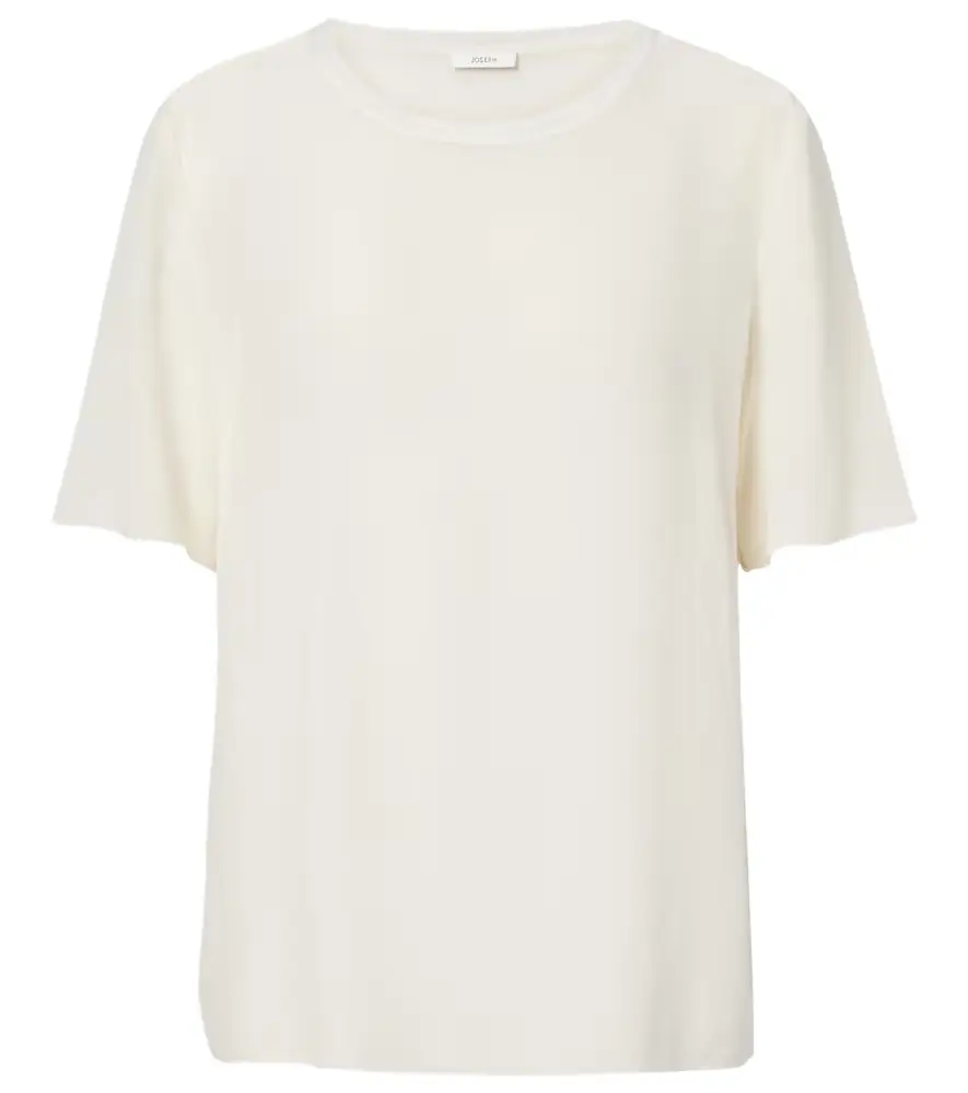 Joseph Rubin silk crêpe de soie T-shirt