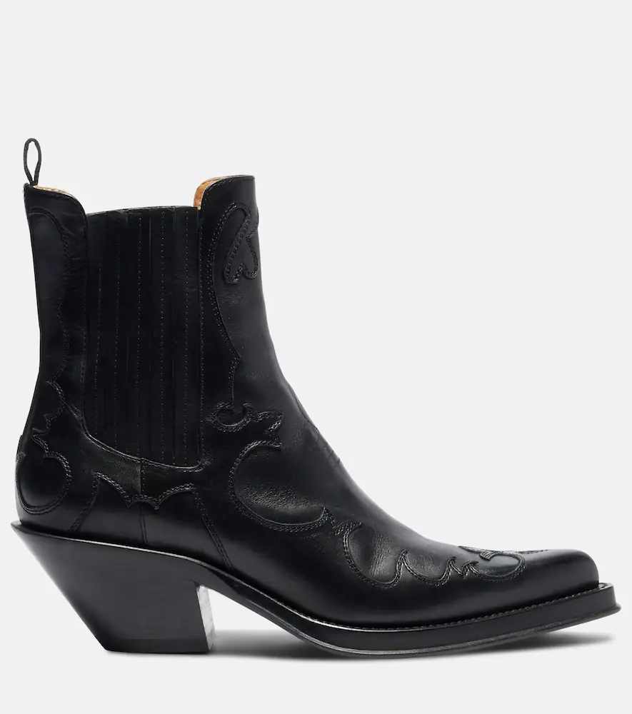 Gabriela Hearst Cassidy cow-print leather cowboy boots | Thumbnail 2