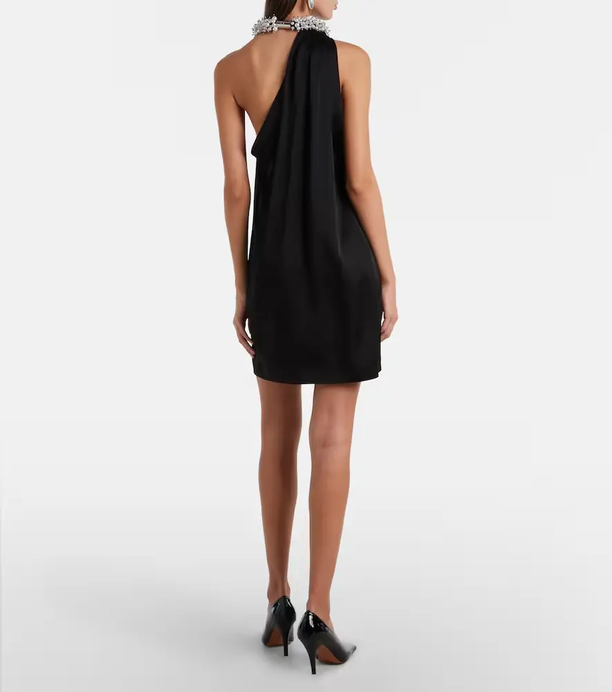 Stella McCartney Embellished satin minidress | Thumbnail 5