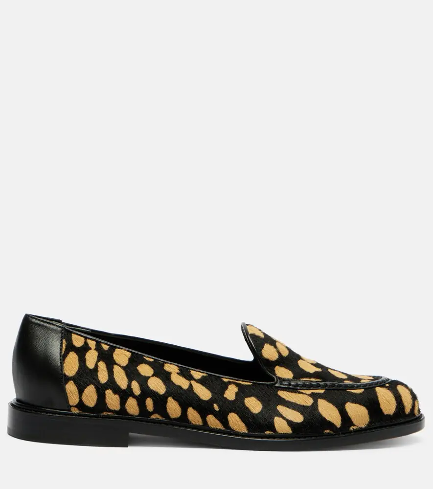 Manolo Blahnik Maxy calf hair loafers | Thumbnail 3