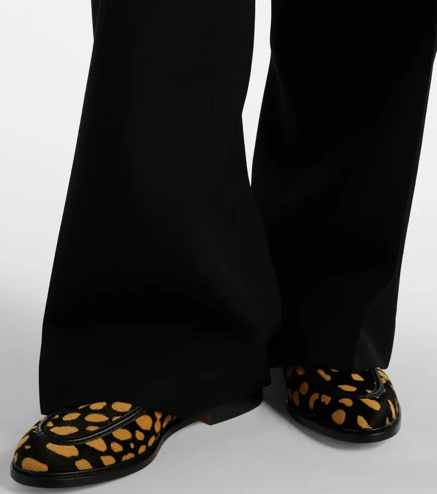 Manolo Blahnik Maxy calf hair loafers | Thumbnail 6